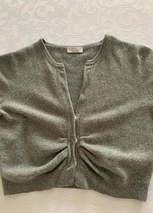 Укорочений кардиган ,кофта brunello cucinelli