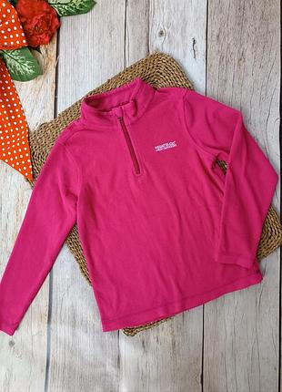 Теплая флисовая кофта для девочки флиска