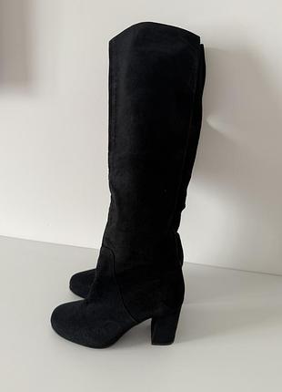 Чоботи замша