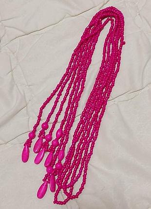 Ожерелье / пояс камень+ бисер