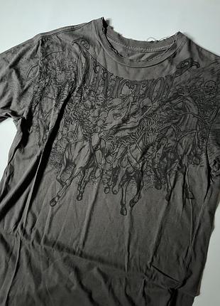 Футболка vintage early 2000’s 100% cotton distressed affliction t-shirt