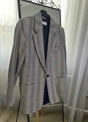 Жакет піджак в клітинку mango