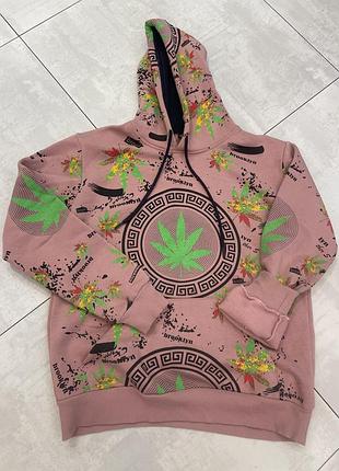 Толстовка з капюшоном з принтом