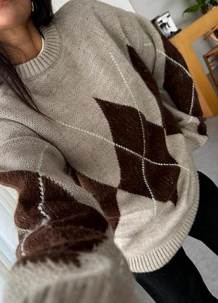 Теплі светри ромб пахлава