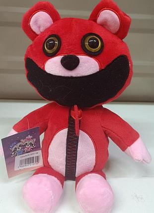 Усміхні звірі smiling critters poppy playtime ведмедикabby bearhug, 35 см