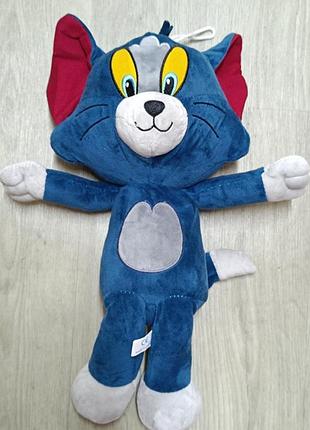 Мягкая игрушка кот том 40 см. том и джерри (tom and jerry)