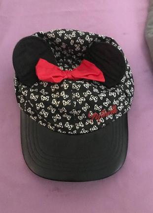 Minnie mouse бейсболка женская