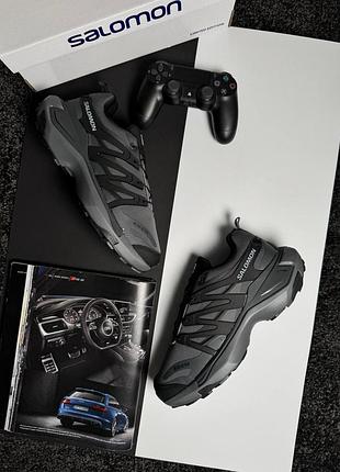 💎чоловічі кросівки salomon xt pu_re gtx grey black