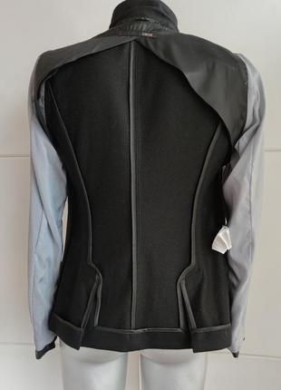 Вовняний піджак cinque з вставками з штучної шкіри4 фото