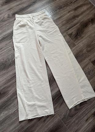 Штани палаццо трикотаж