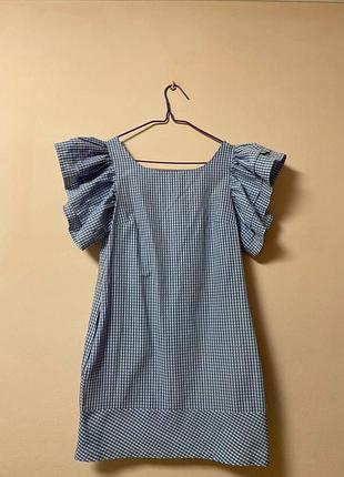 Літнє плаття в клітинку 2