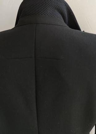 Стильный  пиджак cinque базового черного цвета7 фото