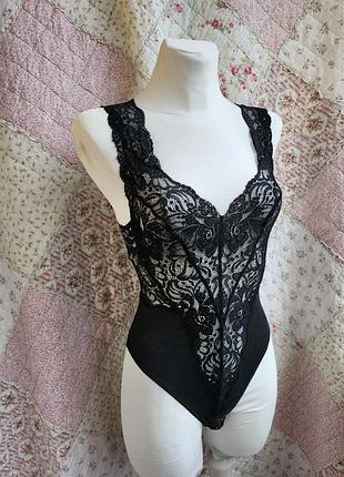 Винтажный кружевной боди la perla итальянское нижнее белье винтаж кружево