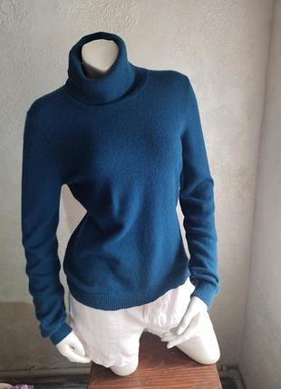 Водолазка бирюзовая, кашемир 💯 charter club