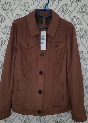 Новые курточка деми под замшу