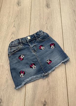 Джинсова спідниця 3-4 роки
