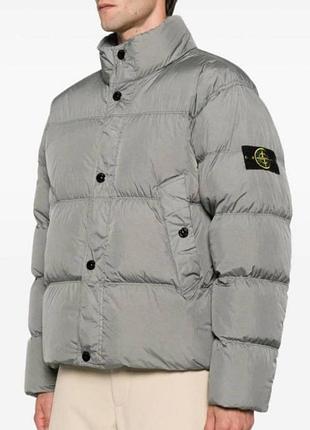 Пуховик stone island  crinkle reps down