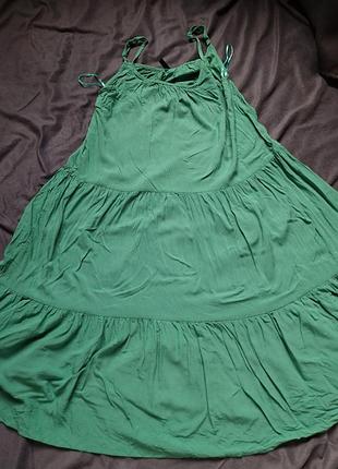 Легке зелене плаття від chicorée 3