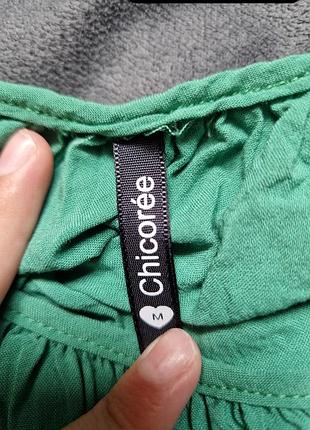 Легке зелене плаття від chicorée 4