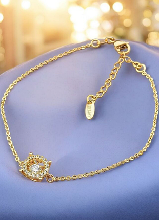 Браслет xuping позолота 18+4см