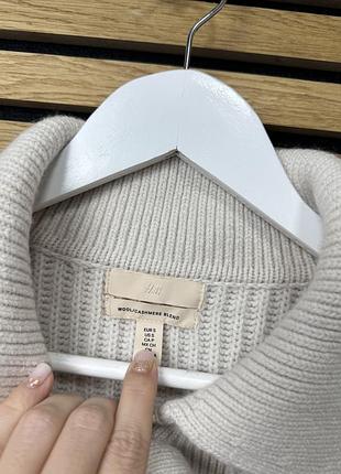 Тепла стильна кофта вовна кашемір 5