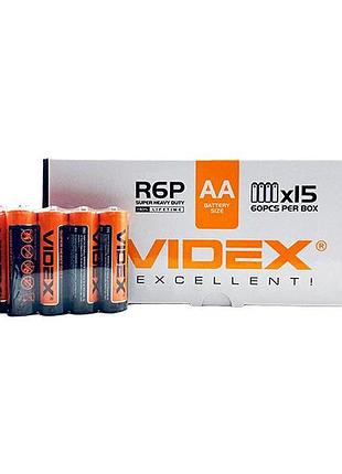 Батарейки videx r06 (60) r06