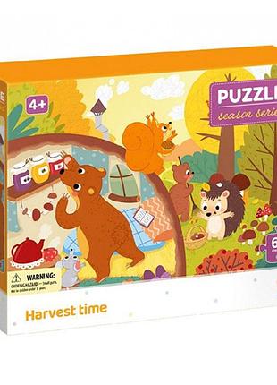 Пазл dodo уборка в лесу 60 элементов 300413