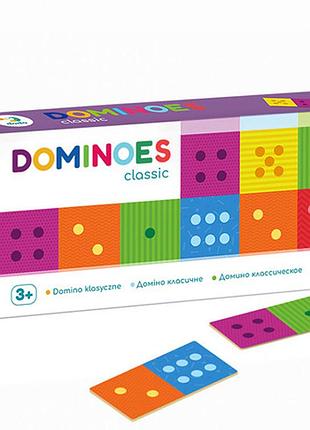 Игра настольная dodo домино классическое 300225