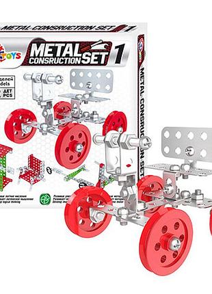 Конструктор технок машинка металлическая 6399