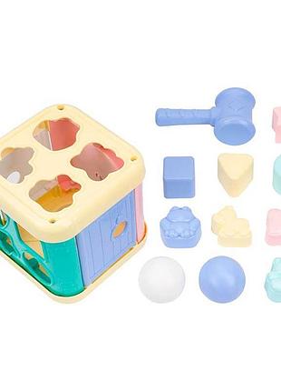 Сортер технок "умный малыш" в виде куба 9505