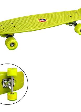 Скейт пластиковий bt-ysb-0057_yellow