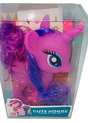 Поні-єдиноріг з крилами та аксесуарами sg-f2017/sg-f2014/sg-f201_violet