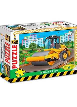 Пазли "каток" 120 елементів ен.6881