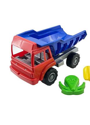 Грузовик орион песчаный 36 см 136_red-blue