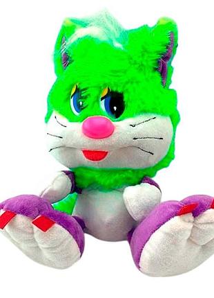 Мягкая игрушка коротышка кот 30 см 0071_green