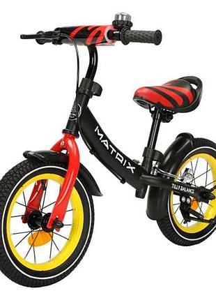 Биговел matrix balance tilly 12" черно-желтый t-21259/1 black yellow