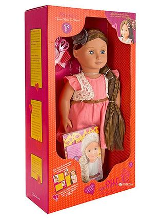 Лялька our generation паркер deluxe із волоссям що росте bd37017z