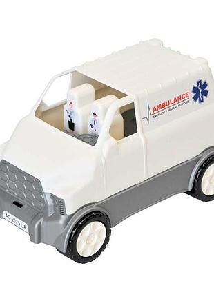 Машинка tigres "smart wheels" швидка допомога біла 40046