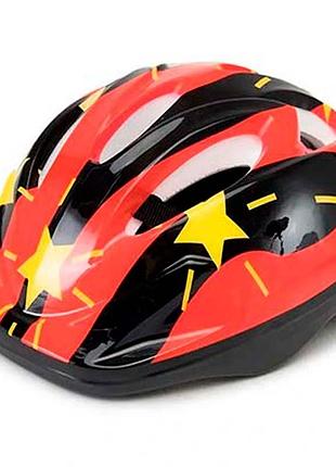 Захисний дитячий шолом для катання 24.5*20 см z41492_red-yellow