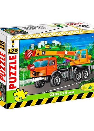 Пазл "автокран" 60 ел ен.5655