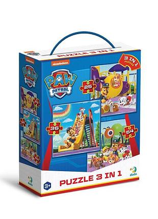 Пазл dodo paw patrol игровая площадка 3 в 1 200578