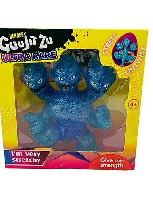 Стретч-антистрес guujitzu 3 голови з орбізами c2887_blue