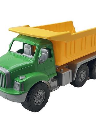 Машинка "магирус" самосвал 0442_green-yellow