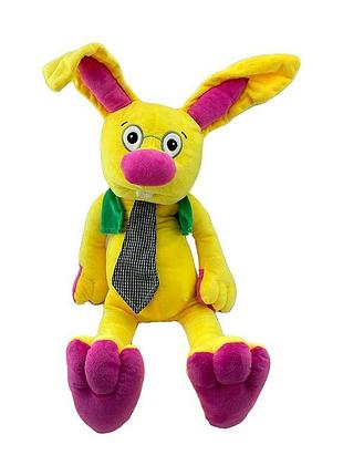 Мягкая игрушка заяц веня 70 см 0192_pink