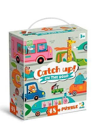 Пазл dodo наздоганяй! на дорозі 48 елементів 300618