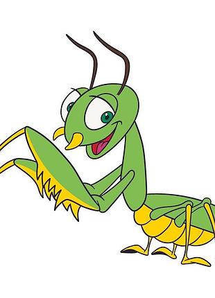 Детская картина-раскраска artcraft "богомол" 25*30 см 15053-ac