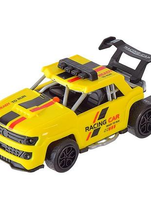 Машинка спортивная со светом и звуком 9813-1c_yellow