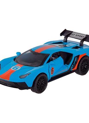 Машинка автопром спорткар металлический ap74136_blue