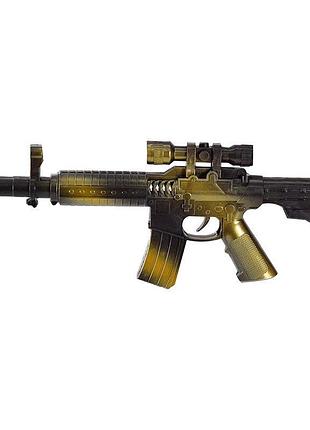 Автомат-трещотка 30 см 2018-18b_gold