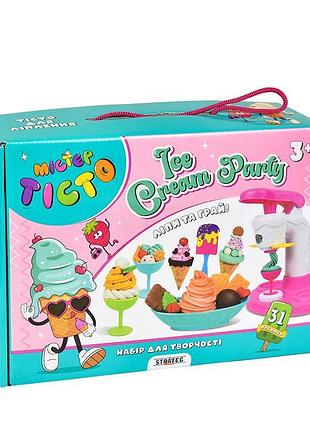 Набор для творчества мистер тесто ice cream party strateg 41017